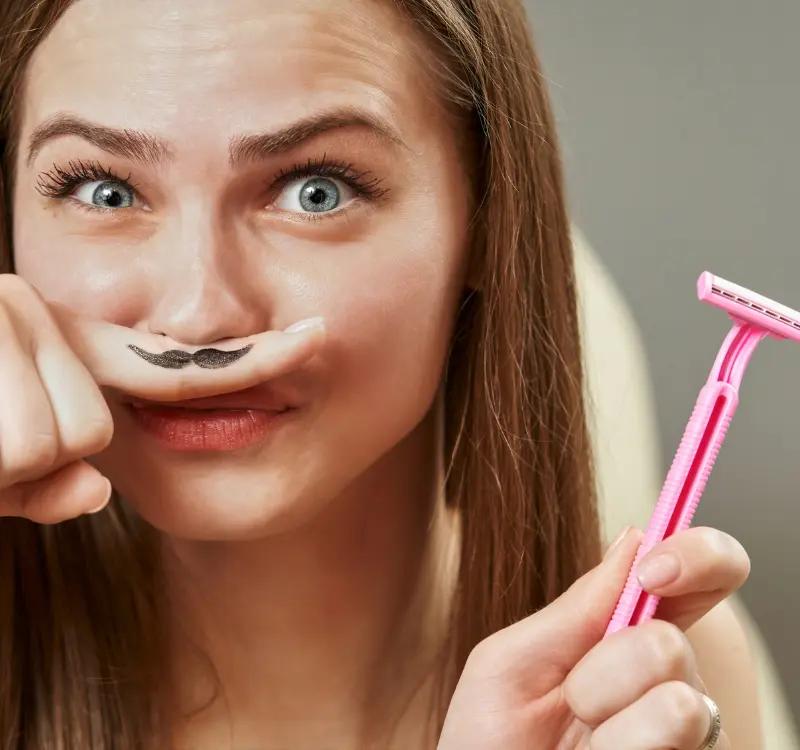 Facial hair: causes, types &natural remedies for permanent hair removal